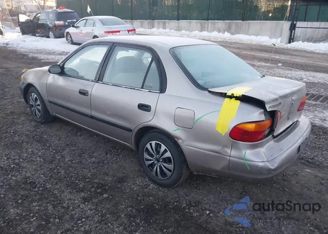 1998 Chevrolet Prizm Lsi from USA, damaged, VIN 1Y1SK5288WZ419698